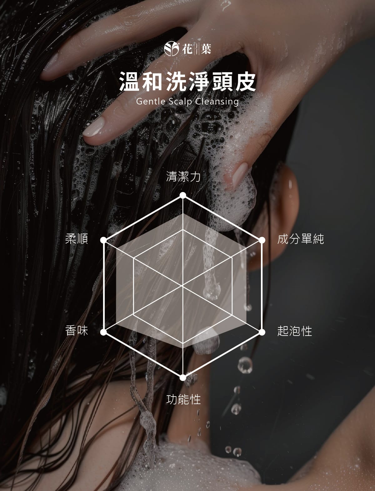 頭皮洗髮精,胺基酸,洗髮精,零矽靈,頭皮淨化,甜橙香味,溫和不刺激,濃密泡泡,親膚性,溫和潔淨,清爽無負擔,油性頭皮,乾性頭皮,敏感性頭皮,沙龍級,不乾澀,柔順不糾結,何首烏,成分單純,植萃