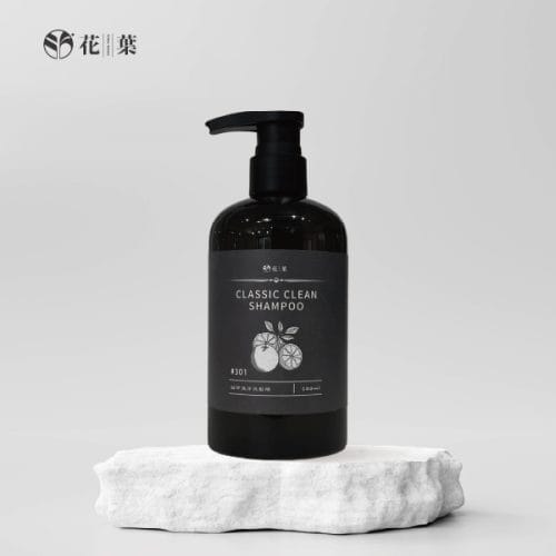 產品意象圖(洗護系列)_301(500) 曜石黑-301純萃洗淨洗髮精